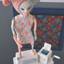 Mi Proyecto del curso: Escultura de personajes en plastilina epóxica. Design de personagens, Artes plásticas, Escultura, e Cerâmica projeto de Lilia Morales Mori - 22.08.2021