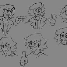 Mi Proyecto del curso: Técnicas de expresión para animación de personajes. Un progetto di Animazione, Character design, Animazione di personaggi e Disegno digitale di darf7777 - 05.05.2024