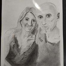 Mi Proyecto del curso: Retrato realista con lápiz de grafito. Un progetto di Illustrazione tradizionale, Belle arti, Bozzetti, Disegno a matita, Disegno, Disegno di ritratti, Disegno realistico, Disegno artistico e Disegno anatomico di oscheca - 25.08.2021