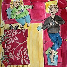 My project in Exploratory Sketchbook: Find Your Drawing Style course. Traditional illustration, Sketching, Creativit, Drawing, Watercolor Painting, Sketchbook, and Gouache Painting project by Gina Haythorne - 08.25.2021