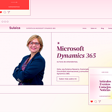 Diseño de marca digital personal para Sulaica Navarro. Un progetto di Design e Web design di Hoy es el día - 25.08.2021