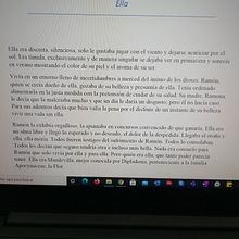Ella. Writing, Stor, telling, and Narrative project by leonor_cantera - 08.25.2021