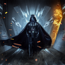 Mi Darth Vader: Retoque fotográfico y efectos visuales con Photoshop. Photograph, Photograph, Post-production, Photo Retouching, Digital Photograph, Fine-Art Photograph, and Photomontage project by Manuela Iriel Cantero - 08.25.2021
