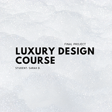 Luxury Design Course | Kitchen  Ein Projekt aus dem Bereich Innenarchitektur, Innendesign, Dekoration von Innenräumen und Innenarchitektur von Sarah Balko - 28.07.2021