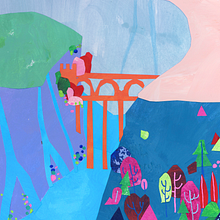 Rivendell, a Paper Illustration Project. Een project van Traditionele illustratie, Collage, Papercraft y Kinderillustratie van baviguier - 26.08.2021