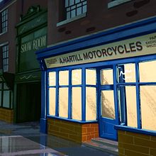 Black Country Living Museum . Ilustrație tradițională de Georgia L-W - 08.26.2021