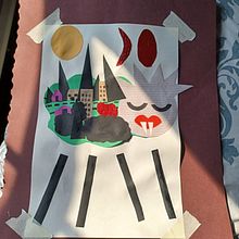 My project in Story Illustration with Paper course. Ilustração tradicional, Colagem, Papercraft, Ilustração infantil, Criatividade para crianças, e Narrativa projeto de Quinesia Johnson - 26.08.2021