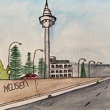Modesto intento de sketchbook. Projekt z dziedziny Architektura krajobrazu użytkownika Paula Goip - 26.08.2021