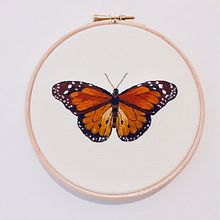 My project in Realistic Embroidery Techniques course. Traditional illustration, and Embroider project by monia_rumbell - 08.26.2021