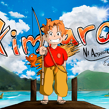 Kimtaro y la Tortuga. Curso Toon Boom Harmony. Film, Video, TV, Animation, Character Design, Multimedia, Photograph, Post-production, 2D Animation, and 3D project by Joel Sampedro Pino - 06.16.2021