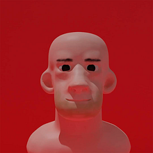 Hombre calvo, blender.. Modelagem 3D, Escultura, Design de personagens 3D, e 3D projeto de César Ureña - 01.06.2021