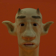 Green Goblin. 3D Character Design, 3D Modeling, 3D, and Sculpture project by César Ureña - 07.18.2021