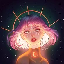 My project in Lighting and Color for Digital Portraits in Photoshop course. Traditional illustration, Digital Illustration, and Digital Painting project by Quynh Anh Nguyen - 08.26.2021