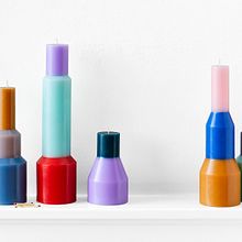 Lex Pott Pillar Candles for HAY. Design project by Lex Pott - 08.26.2021