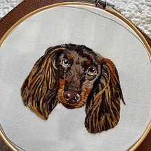 My project in Needle Painting for Beginners course. Embroider, and Naturalistic Illustration project by Tereza Yordanova - 08.26.2021