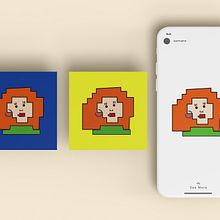 Girl illustration. Un progetto di Illustrazione tradizionale, Graphic design e Design di loghi di Veronika - 26.08.2021