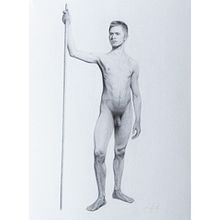 Dibujo realista de la figura humana.. Een project van Traditionele illustratie,  Beeldende kunst,  Schetsen, Tekening met potlood,  Tekening, Realistische tekening y Anatomisch tekenen van Francisco David Ramos Romero - 21.08.2021