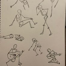 Mi Proyecto del curso: Dibujo anatómico para principiantes. Projekt z dziedziny  Sztuki piękne, Sketching, R, sunek ołówkiem,  R, sunek, R, sunek realist, czn, R i sunek anatomiczn użytkownika Melanie Diaz - 27.08.2021