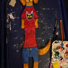 My project in Paper Mache for Beginners: Sculpt a Colorful Character course. Un proyecto de Diseño de personajes, Diseño de juguetes y Art to de Julie Yankovich - 27.08.2021