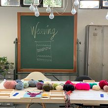 Workshop di tessitura. Arts, and Crafts project by Ilary Bottini - 08.27.2021