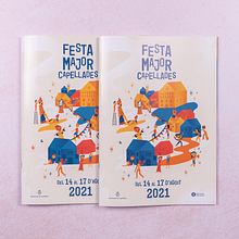 Festa Major Capellades 2021. Design, Art Direction, and Editorial Design project by Anna Costa - 08.27.2021