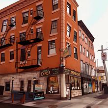 135 Waverly Place, New York. Traditional illustration project by Jean Ellis - 08.27.2021
