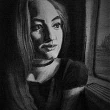 Nostalgii in CFR/CFR nostalgia. Desenho a lápis, Desenho, e Desenho de retrato projeto de Andrei Cristian - 03.09.2020