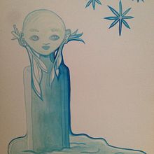 Mi Proyecto del curso: Introducción a la ilustración con tinta china. Traditional illustration, Fine Arts, Drawing & Ink Illustration project by olga leiva - 08.27.2021