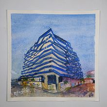Una mirada al Cosmos. Sketching, Drawing, Watercolor Painting, Architectural Illustration, Sketchbook & Ink Illustration project by Ricardo Wíswell Gómez - 08.28.2021
