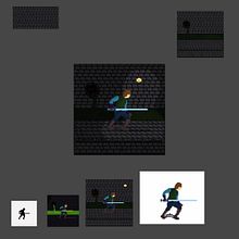 Mi Proyecto del curso: Introducción al diseño de personajes en pixel art. Character Design, Video Games, Pixel Art, and Game Design project by Junior Rodriguez - 08.23.2021