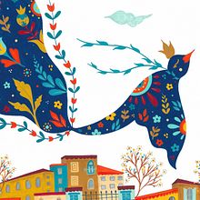 My project in Painting with Gouache: Create Poetic Illustrations course. Un proyecto de Ilustración tradicional, Bellas Artes, Pintura, Dibujo artístico y Pintura gouache de Cagla Zimmermann - 28.08.2021