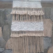 Mi Proyecto del curso: Introducción al macramé: creación de un tapiz decorativo Ein Projekt aus dem Bereich Erweiterungsentwicklung, H, werk, Innendesign, Dekoration von Innenräumen, Weben und Makramee von ana_caceres_correa67 - 28.08.2021