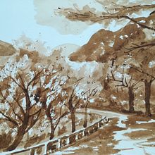 Mi Proyecto del curso: Paisajes naturales en acuarela Ein Projekt aus dem Bereich Bildende Künste, Malerei und Aquarellmalerei von Francisco Ruiz Juan - 28.08.2021