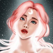 My project in Digital Fantasy Portraits with Photoshop course. Traditional illustration, Drawing, Digital Illustration, Portrait Drawing, Digital Drawing, and Digital Painting project by minnyithuta - 08.26.2021