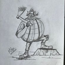 Mi Proyecto del curso: Introducción a la creación de personajes estilo cartoon . Character Design, Drawing, and Traditional illustration project by Yeison Dario Agudelo Milan - 08.27.2021