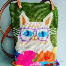 Mi Proyecto del curso: Tapestry: técnica de crochet para dibujar con hilos. Tótem Florentina . Un proyecto de Diseño de complementos, Pattern Design, Tejido, DIY y Crochet de Carolina del Pilar - 28.08.2021