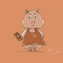 My project in Illustrated Characters Factory course. Traditional illustration, Character Design, Digital Illustration, Children's Illustration, and Narrative project by Quang Le - 08.29.2021