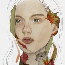 Mon projet du cours : Portrait illustré à l’aquarelle. Un proyecto de Ilustración tradicional, Bellas Artes, Pintura, Dibujo, Pintura a la acuarela, Dibujo de Retrato y Dibujo artístico de Annie Poitras - 08.10.2021