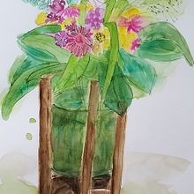 My project in Artistic Watercolor Sketching: Dare to Express Your Ideas course. Un proyecto de Ilustración tradicional, Bocetado, Creatividad, Dibujo, Pintura a la acuarela y Sketchbook de Sophie Chambon - 29.08.2021