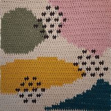 Mi Proyecto del curso: Intarsia crochet: teje tus propios tapices. Decoration, Fiber Arts, DIY, and Crochet project by Mariana - 08.29.2021