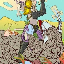 Selected Digitals 2016-2021. Traditional illustration project by Lefteris Yakoumakis - 08.29.2021