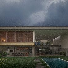 Casa L2 | make_hb. Een project van Architectuur, Architecturale visualisatie, Interieurontwerp, L, scaping e Interactief ontwerp van Federico Hernández Barrón - 25.08.2021