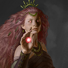 D&D Character Design - Agnis Ein Projekt aus dem Bereich Traditionelle Illustration und Design von Figuren von stjepan_lukac - 29.08.2021