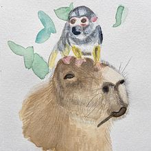 Mi Proyecto del curso: Técnicas experimentales de acuarela para principiantes . Un proyecto de Ilustración tradicional, Pintura a la acuarela e Ilustración naturalista				 de Carolina Arango Hurtado - 29.08.2021