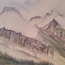 Mon projet du cours : Carnet de voyage à l’aquarelle. Traditional illustration, Architectural Illustration, and Sketchbook project by Catherine Murat Merley - 08.29.2021