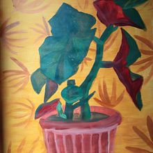 My project in Botanical Painting with Acrylic course . % tulipkari tarafından hazırlanan Geleneksel illüstras, on, Güzel sanatlar, Tablo, Akrilik Bo, ama, Botanik İllüstras, Ve on projesi - 08.29.2021