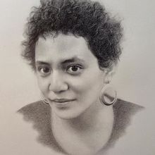 Mi Proyecto del curso: Retrato realista con lápiz de grafito. Traditional illustration, Fine Arts, Sketching, Pencil Drawing, Drawing, Portrait Drawing, Realistic Drawing, Artistic Drawing, and Figure Drawing project by Mayra Lucía Martínez - 08.29.2021