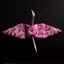 Origami bordado. Un projet de Artisanat de Megumi Nagayoshi Sakuda - 16.05.2020