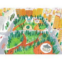 Mi Proyecto del curso: Sketchbook pictórico en gouache. Traditional illustration, Sketching, Drawing, Architectural Illustration, Sketchbook, and Gouache Painting project by Sofía Pegazzano - 08.30.2021