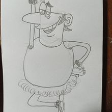 Mi Proyecto del curso: Introducción a la creación de personajes estilo cartoon. Traditional illustration, Character Design, and Drawing project by Francisco Herrera Rojas - 08.27.2021